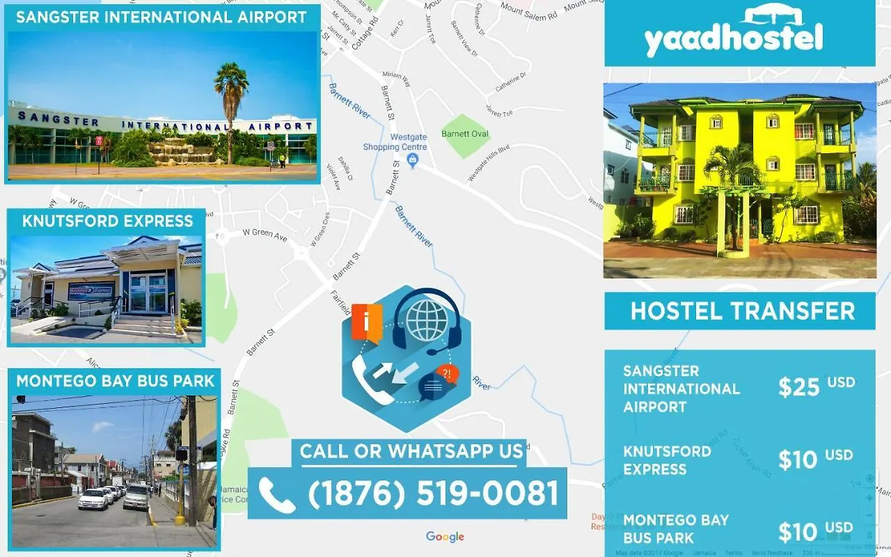 مونتيغو باي Yaad Hostel